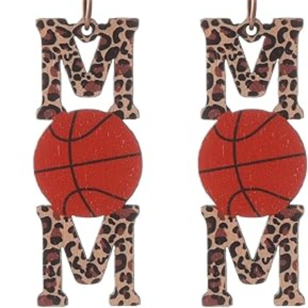 Basketball Mom‎ Earrings Really Cool !!